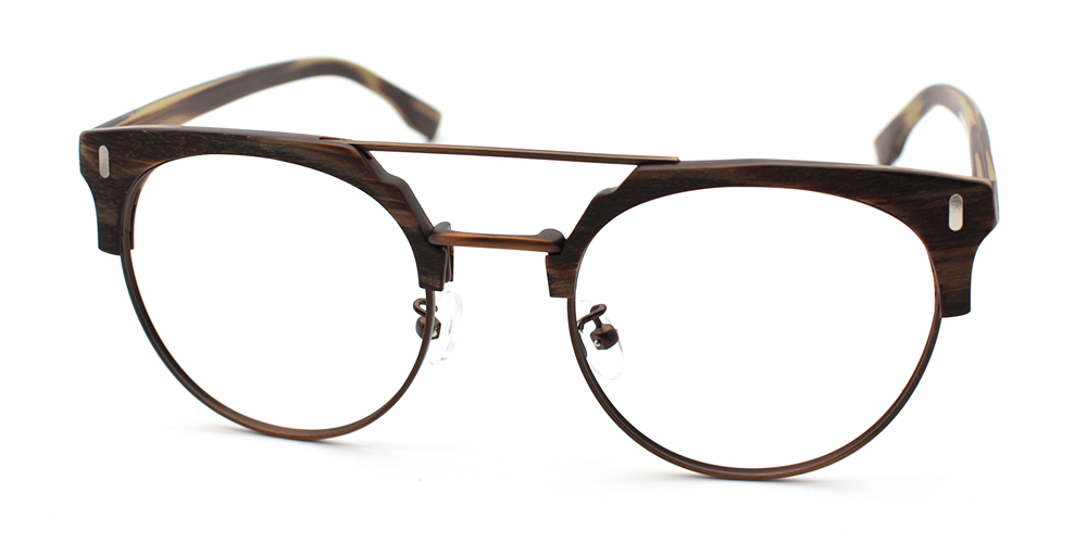 Prescription Glasses MA098 BROWN C2