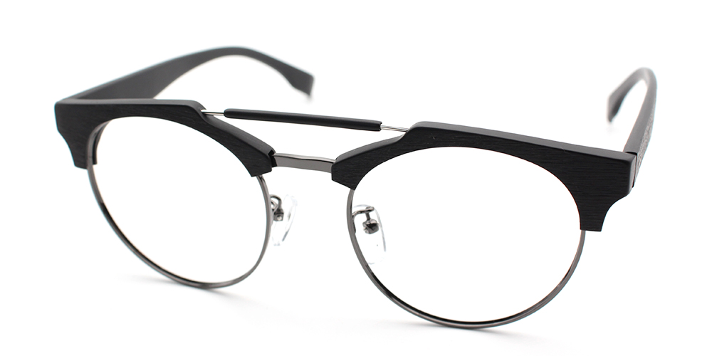 Prescription Glasses A114 BLACKGUNC2