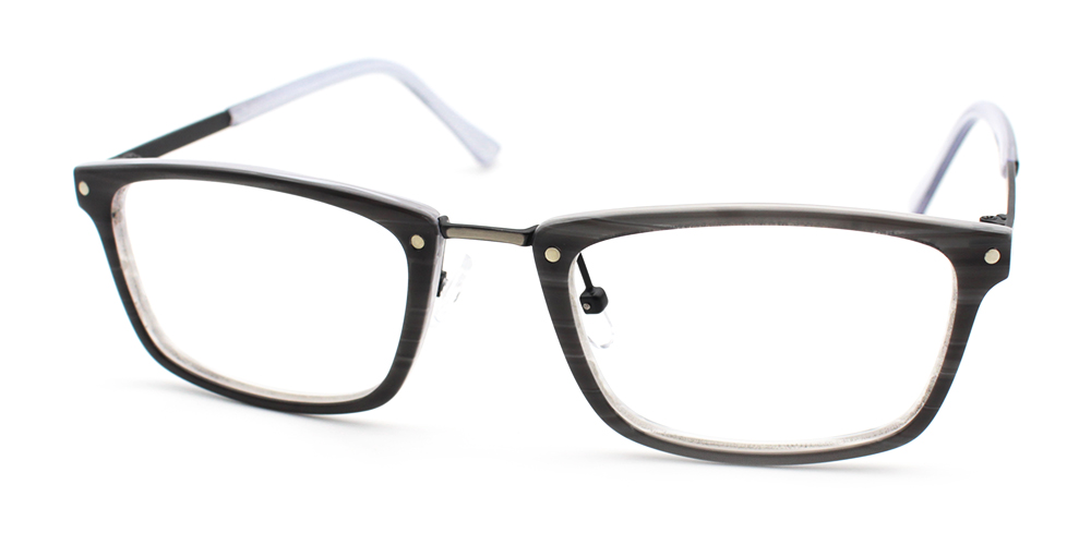 Prescription Glasses A5022 GREY WHITE C4