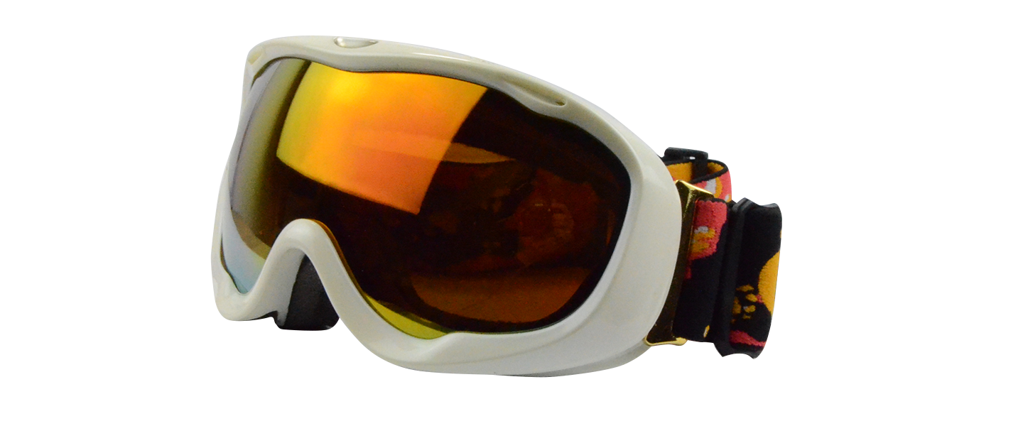 Ski Goggles H002 WHITE