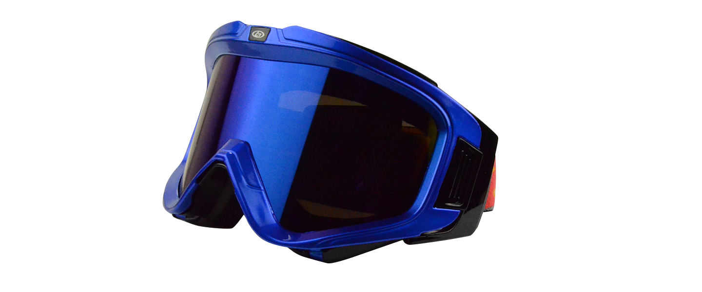 Prescription Ski Goggles H007 BLUE | BuyEyeglasses.net