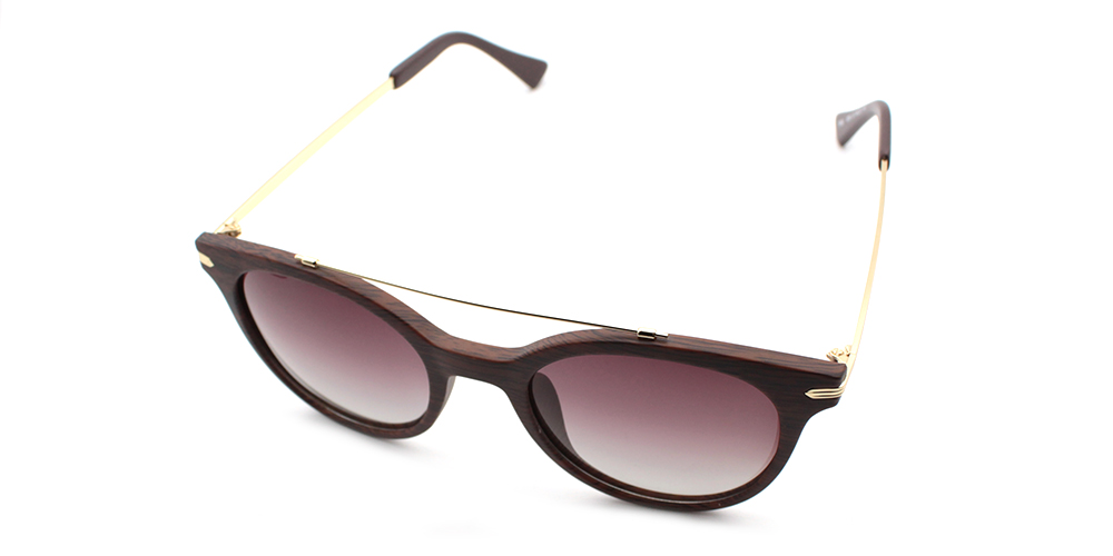 Prescription Sunglasses S6056 BROWN C4