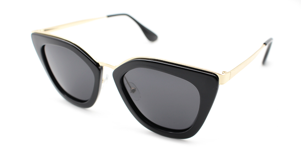 Prescription Sunglasses S6073 BLACK C1