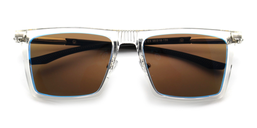 Prescription Sunglasses S6083 CLEAR C3