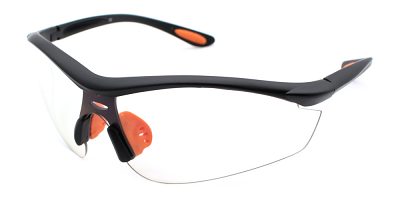Safety Glasses AL401 BLACKCLEAR Safety Glasses AL401 BLACKCLEAR