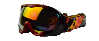Ski Goggles H005 BLACK RED Ski Goggles H005 BLACK RED