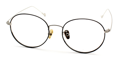 Prescription Glasses M2708 BLACK SILVER Prescription Glasses M2708 BLACK SILVER