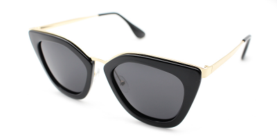Prescription Sunglasses S6073 BLACK C1 Prescription Sunglasses S6073 BLACK C1