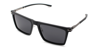 Prescription Sunglasses S6083 BLACK C1 Prescription Sunglasses S6083 BLACK C1