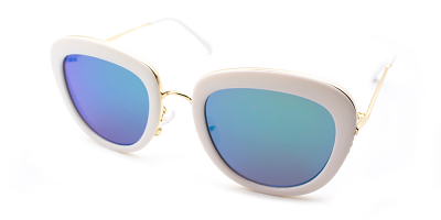 Prescription Sunglasses S9817 WHITE Prescription Sunglasses S9817 WHITE